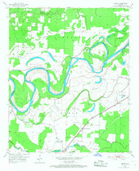 Download a high-resolution, GPS-compatible USGS topo map for Homan, AR (1968 edition)