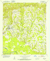 Download a high-resolution, GPS-compatible USGS topo map for Horatio, AR (1952 edition)