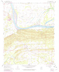 Download a high-resolution, GPS-compatible USGS topo map for Houston, AR (1982 edition)