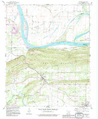 Download a high-resolution, GPS-compatible USGS topo map for Houston, AR (1995 edition)