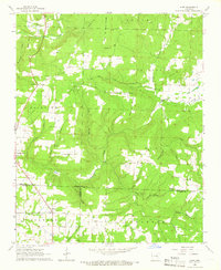 Download a high-resolution, GPS-compatible USGS topo map for Huff, AR (1966 edition)