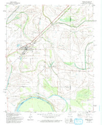 Download a high-resolution, GPS-compatible USGS topo map for Hughes, AR (1993 edition)