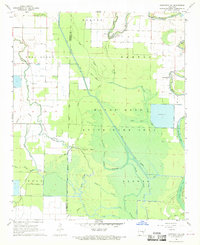 preview thumbnail of historical topo map of Arkansas County, AR in 1968