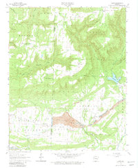 preview thumbnail of historical topo map of Johnson County, AR in 1963