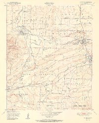 Download a high-resolution, GPS-compatible USGS topo map for Huntington, AR (1951 edition)