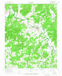 Download a high-resolution, GPS-compatible USGS topo map for Imboden, AR (1967 edition)