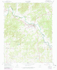 Download a high-resolution, GPS-compatible USGS topo map for Imboden, AR (1982 edition)