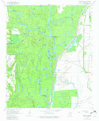 preview thumbnail of historical topo map of Arkansas County, AR in 1967
