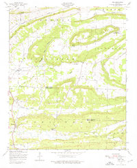preview thumbnail of historical topo map of Logan County, AR in 1947