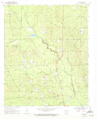 Download a high-resolution, GPS-compatible USGS topo map for Ivan, AR (1972 edition)