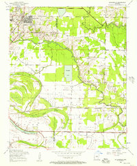 Download a high-resolution, GPS-compatible USGS topo map for Jacksonville, AR (1957 edition)