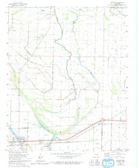 Download a high-resolution, GPS-compatible USGS topo map for Jeanette, AR (1993 edition)