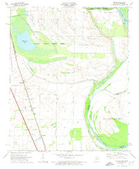 Download a high-resolution, GPS-compatible USGS topo map for Jericho, AR (1974 edition)