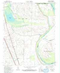 Download a high-resolution, GPS-compatible USGS topo map for Jericho, AR (1993 edition)