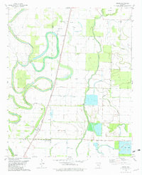 Download a high-resolution, GPS-compatible USGS topo map for Jerome, AR (1982 edition)