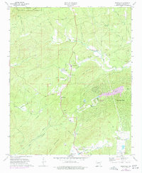 Download a high-resolution, GPS-compatible USGS topo map for Jessieville, AR (1977 edition)