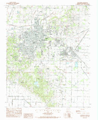 Download a high-resolution, GPS-compatible USGS topo map for Jonesboro, AR (1984 edition)