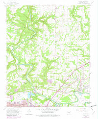 Download a high-resolution, GPS-compatible USGS topo map for Judsonia, AR (1982 edition)
