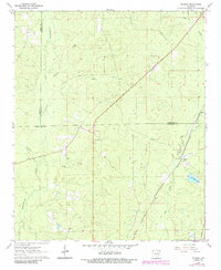 preview thumbnail of historical topo map of Cleveland County, AR in 1962