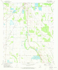 Download a high-resolution, GPS-compatible USGS topo map for Keevil, AR (1973 edition)
