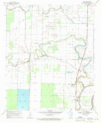 Download a high-resolution, GPS-compatible USGS topo map for Kelso, AR (1971 edition)