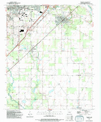 Download a high-resolution, GPS-compatible USGS topo map for Kensett, AR (1994 edition)