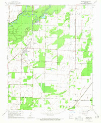 preview thumbnail of historical topo map of Knobel, AR in 1964