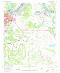 Download a high-resolution, GPS-compatible USGS topo map for Ladd, AR (1973 edition)