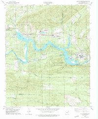 Download a high-resolution, GPS-compatible USGS topo map for Lake Catherine, AR (1979 edition)