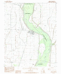 Download a high-resolution, GPS-compatible USGS topo map for Lake City, AR (1984 edition)
