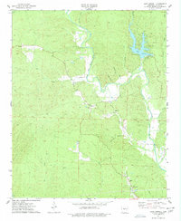 Download a high-resolution, GPS-compatible USGS topo map for Lake Norrell, AR (1977 edition)