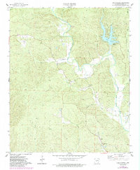 Download a high-resolution, GPS-compatible USGS topo map for Lake Norrell, AR (1984 edition)