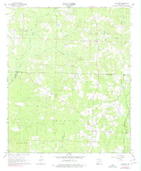 preview thumbnail of historical topo map of Columbia County, AR in 1968