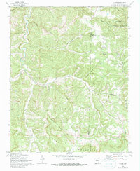 Download a high-resolution, GPS-compatible USGS topo map for Landis, AR (1988 edition)