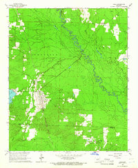 Download a high-resolution, GPS-compatible USGS topo map for Leola, AR (1966 edition)