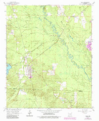 Download a high-resolution, GPS-compatible USGS topo map for Leola, AR (1984 edition)