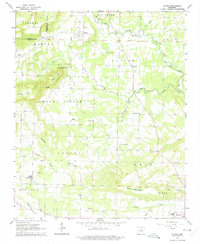 Download a high-resolution, GPS-compatible USGS topo map for Letona, AR (1975 edition)