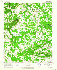 Download a high-resolution, GPS-compatible USGS topo map for Letona, AR (1964 edition)