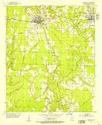 Download a high-resolution, GPS-compatible USGS topo map for Lewisville, AR (1953 edition)