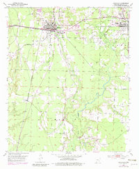 Download a high-resolution, GPS-compatible USGS topo map for Lewisville, AR (1983 edition)