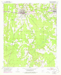 Download a high-resolution, GPS-compatible USGS topo map for Lewisville, AR (1978 edition)