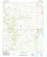 Download a high-resolution, GPS-compatible USGS topo map for Lexa, AR (1991 edition)
