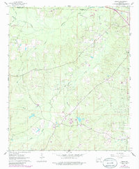 Download a high-resolution, GPS-compatible USGS topo map for Lisbon, AR (1986 edition)