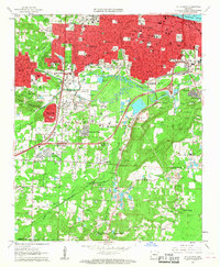 Download a high-resolution, GPS-compatible USGS topo map for Little Rock, AR (1962 edition)