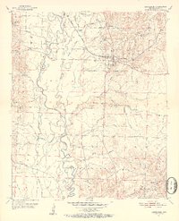 Download a high-resolution, GPS-compatible USGS topo map for Lockesburg, AR (1952 edition)