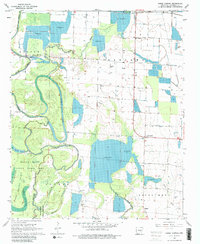 Download a high-resolution, GPS-compatible USGS topo map for Lodge Corner, AR (1980 edition)