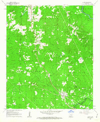 Download a high-resolution, GPS-compatible USGS topo map for Louann, AR (1963 edition)