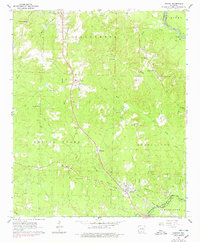 Download a high-resolution, GPS-compatible USGS topo map for Louann, AR (1978 edition)
