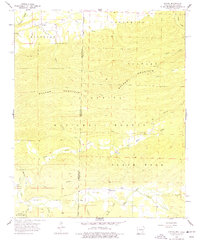 preview thumbnail of historical topo map of Scott County, AR in 1958