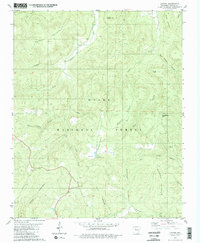 Download a high-resolution, GPS-compatible USGS topo map for Lurton, AR (1988 edition)
